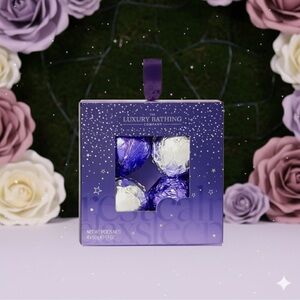 NEW Grace & Cole Lavender Bath Bomb Set ✨ Mini Luxury Relaxing Spa Gift for Her